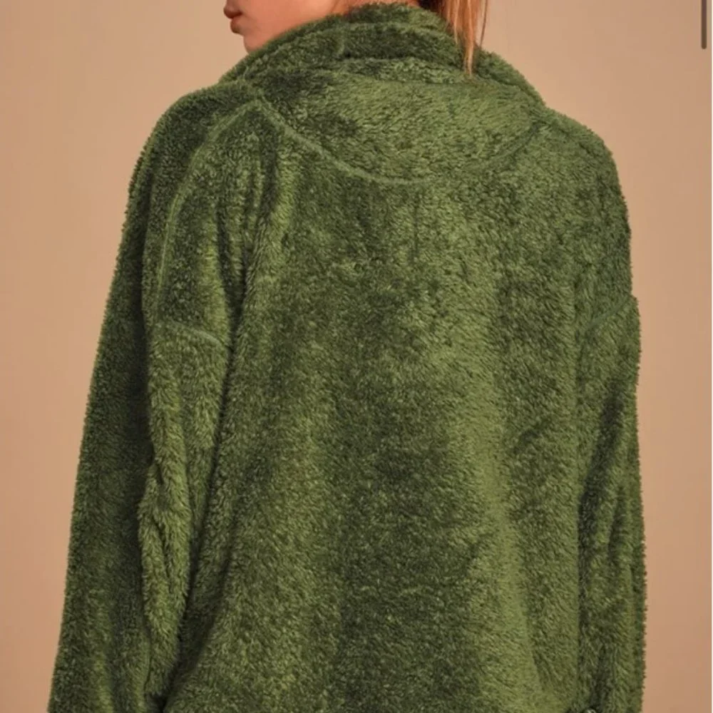 Free People Fleece Pullover Size S